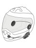 Interphone Ucom 8R Motorcycle Bluetooth Headset at JTS Biker Clothing